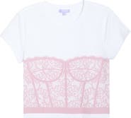 Florence by Mills Corset Graphic Crop Tee