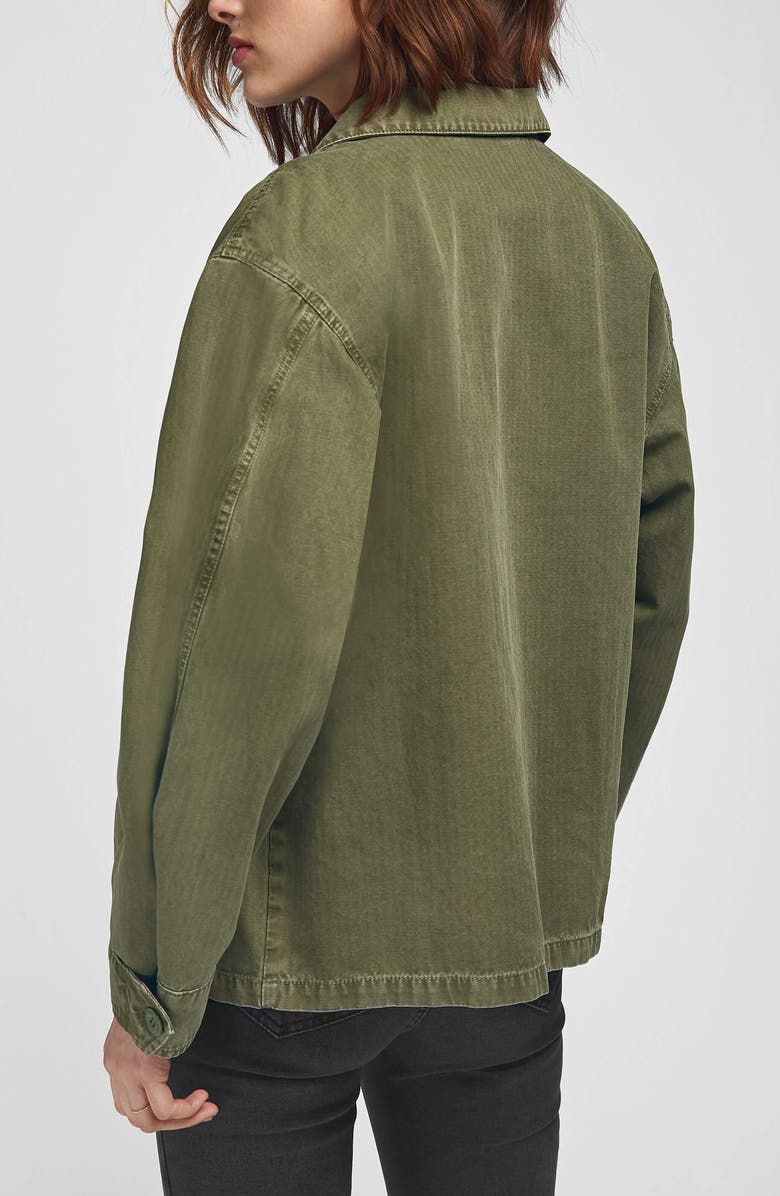 ANINE BING Sawyer Military Shirt Jacket, Alternate, color, 