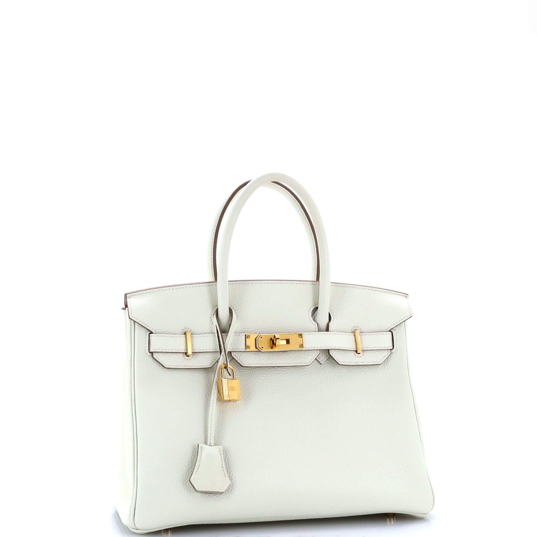 Pre-Owned Hermes Birkin Handbag Light Togo with Gold Hardware 30, Alternate, color, 