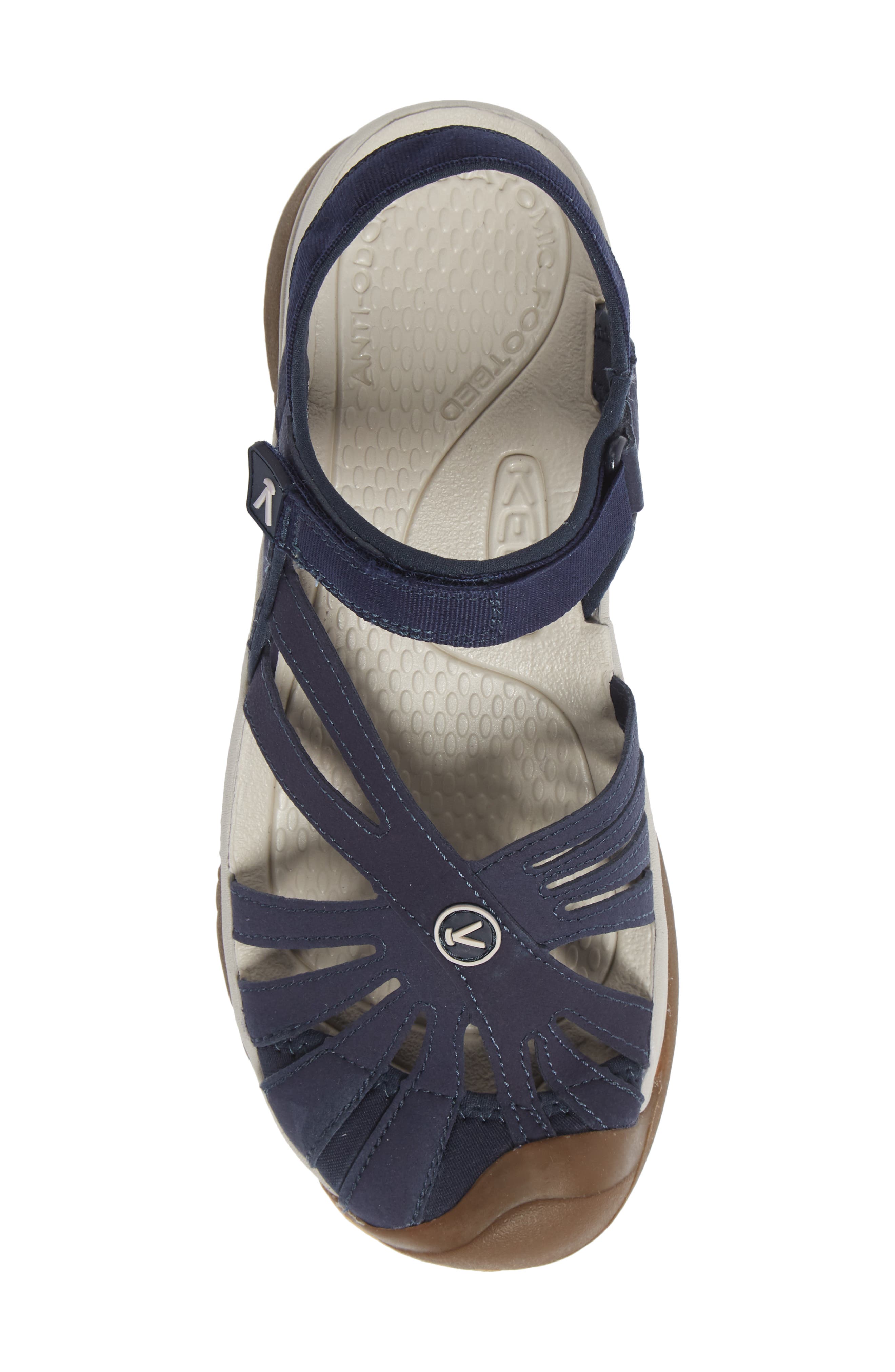 KEEN 'Rose' Sandal, Alternate, color, Navy