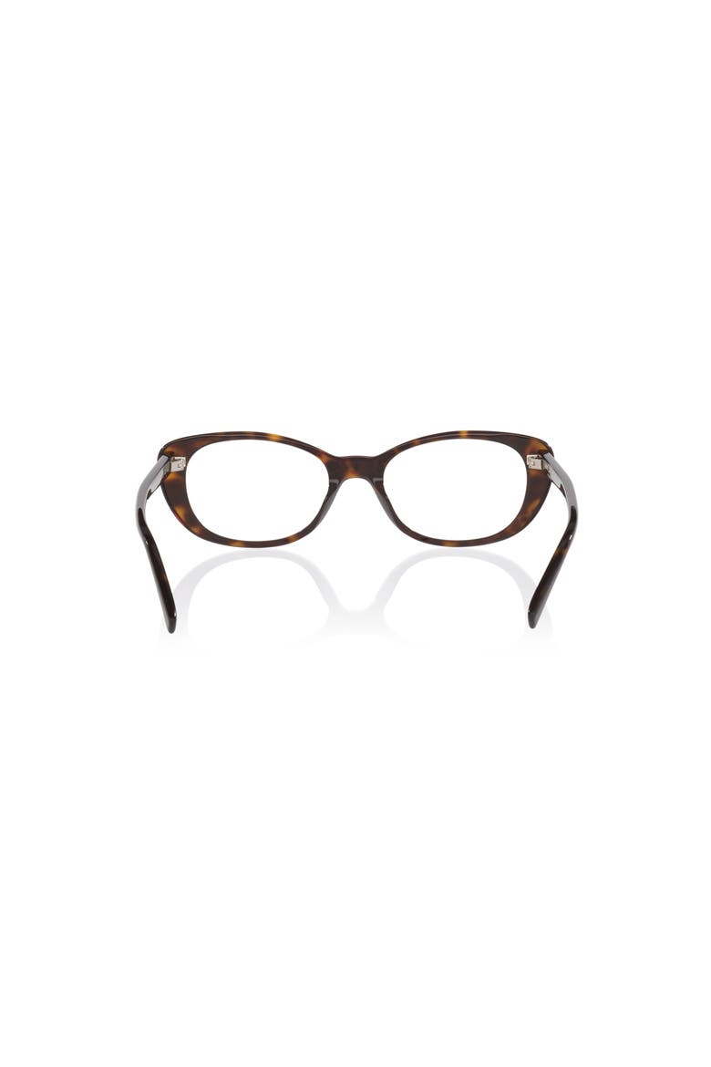 52mm Cat Eye optical glasses, Alternate, color, Tortoise