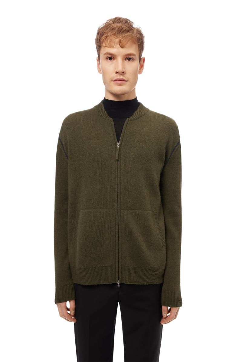 GOBI Mongolian Cashmere Men's Cashmere Jacket with Zip Closure, Main, color, 