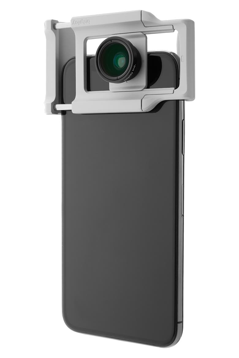 AllClip Lens Holder + Wide Angle Lens, Alternate, color, SILVER