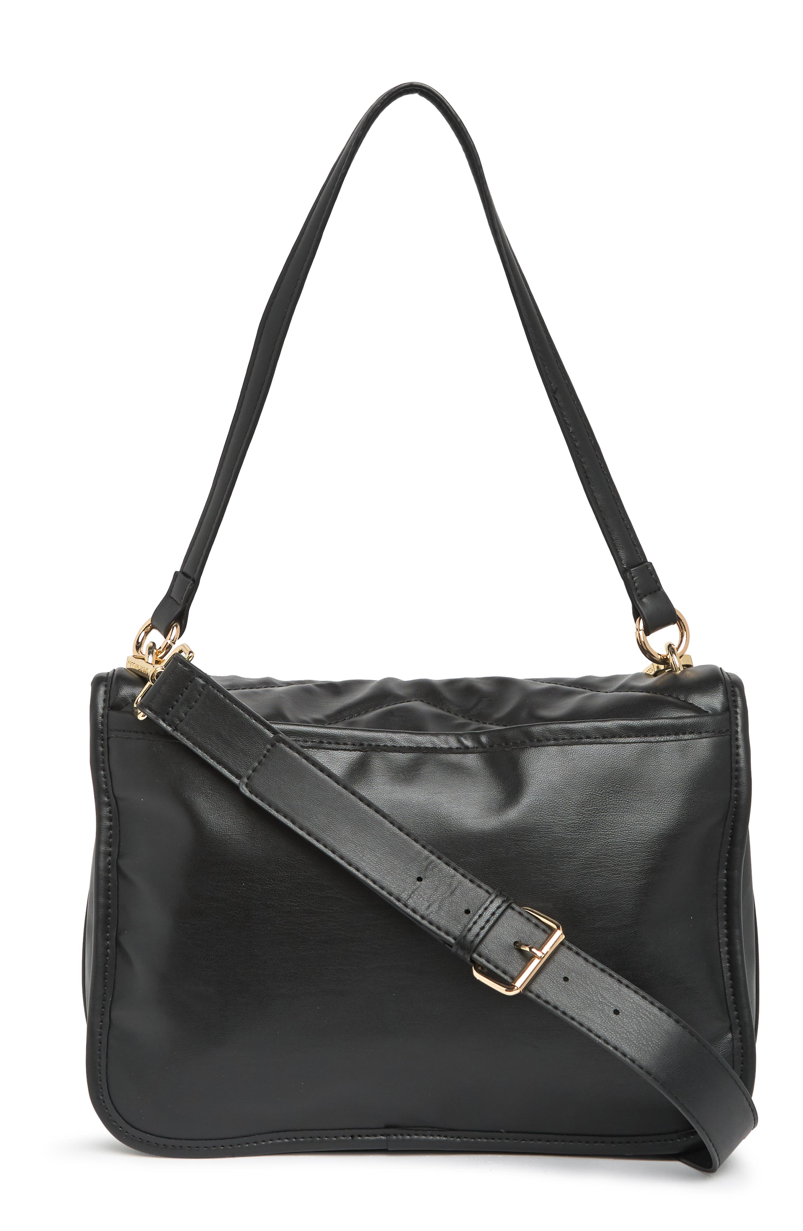 Steve Madden Whitley Quilted Flap Crossbody Bag, Alternate, color, 