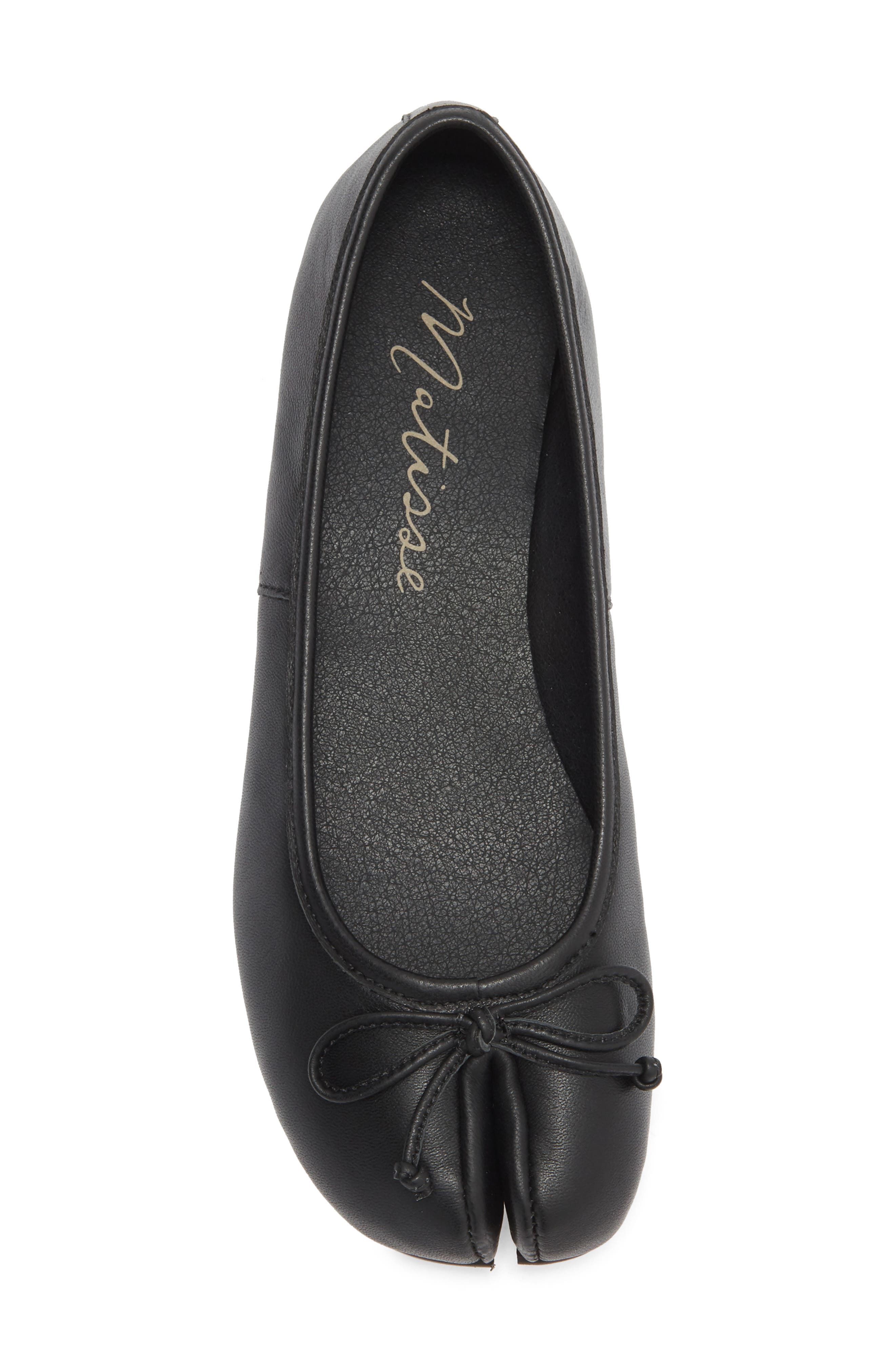 Mason Tabi Ballet Flat, Alternate, color, BLACK