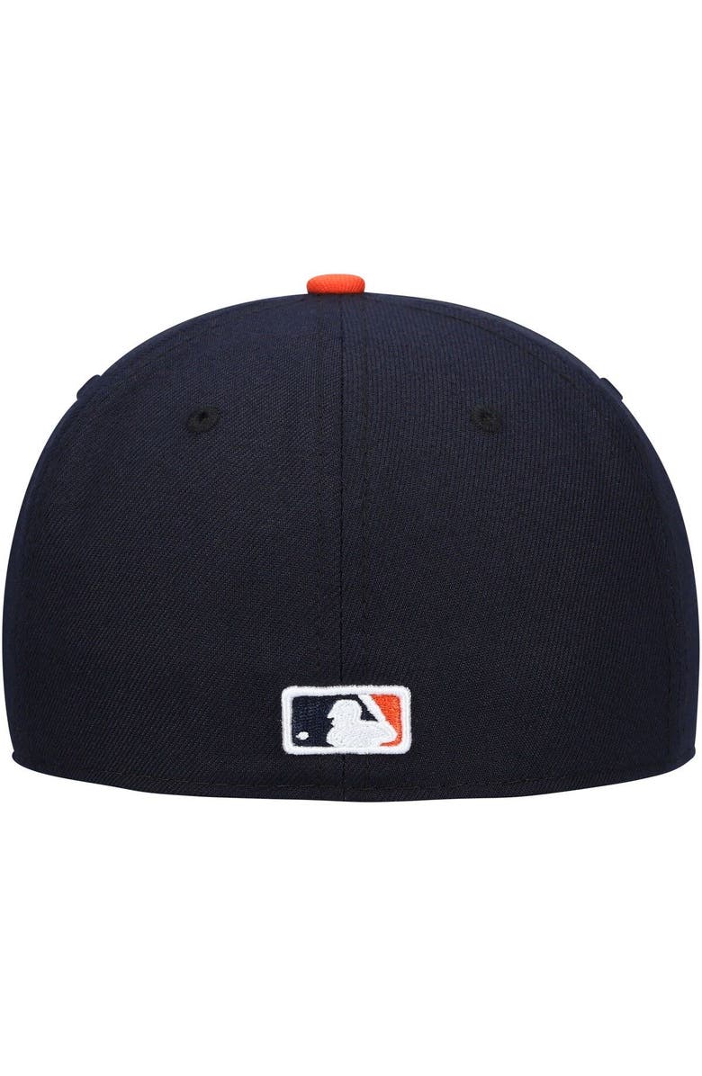 New Era Men's New Era Navy Detroit Tigers Authentic Collection On-Field Road 59FIFTY Fitted Hat, Alternate, color, Navy