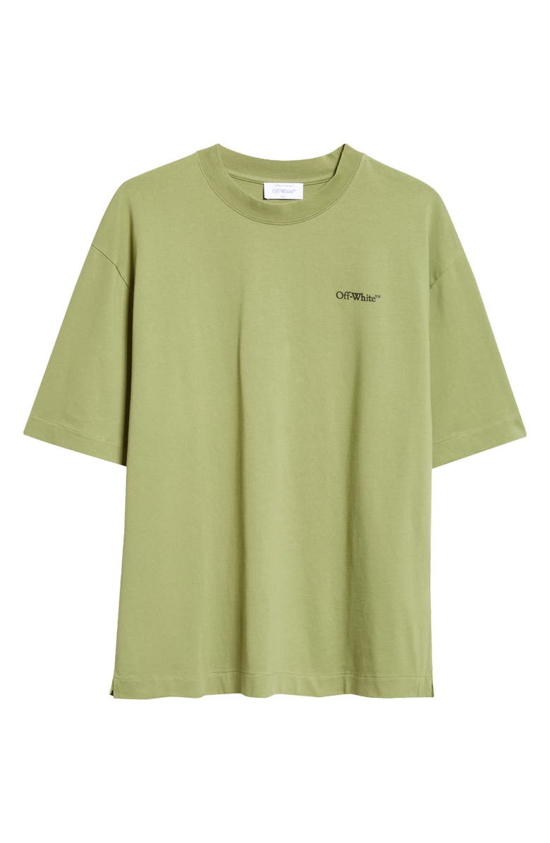 Off-White Windy Arrow Skate Cotton Graphic T-Shirt, Alternate, color,