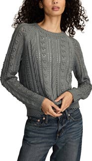 Lucky Brand Pointelle Sweater
