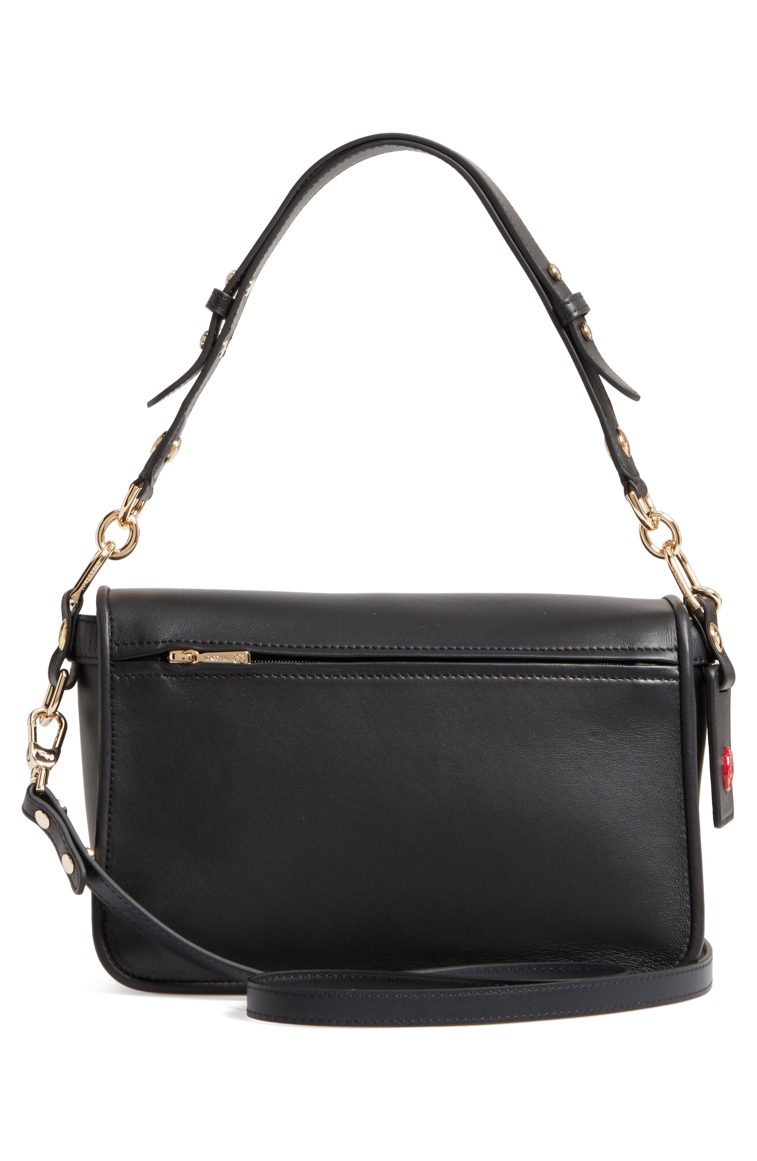 Longchamp Mademoiselle Calfskin Leather Crossbody Bag, Alternate, color, 