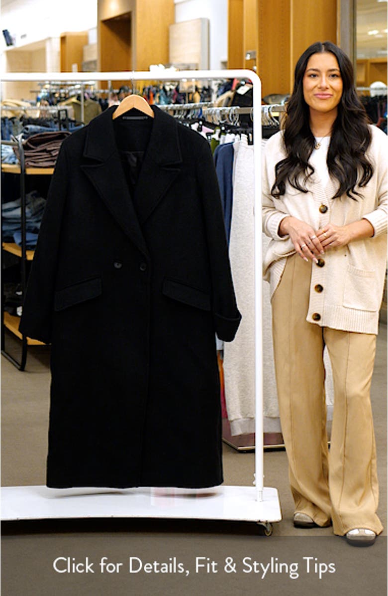 Mabel Double Breasted Coat, sales video thumbnail