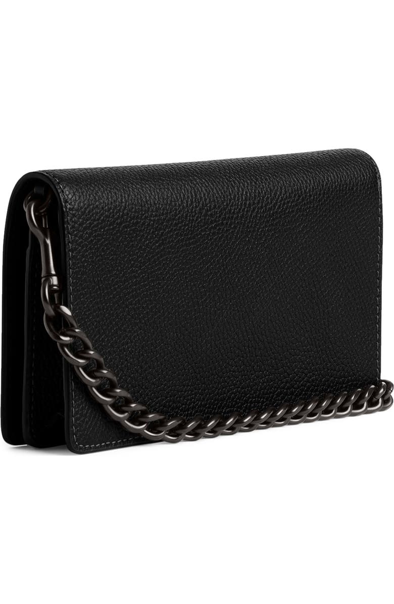 COACH Polished Pebble Leather Crossbody Bag, Alternate, color,