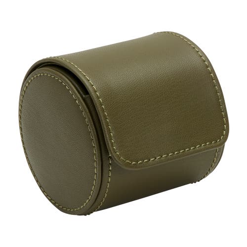 Wolf Earth Single Watch Roll In Olive