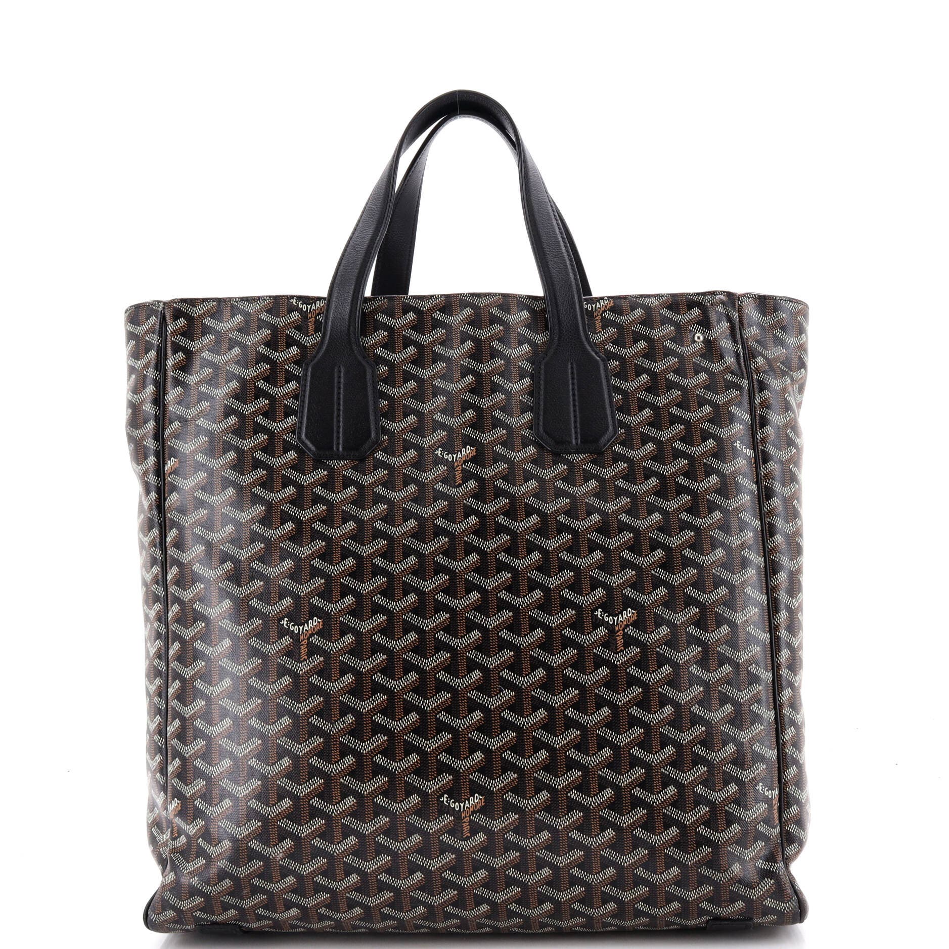 Voltaire III Tote Coated Canvas, Main, color, Black