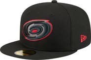 New Era Men's New Era Black Carolina Hurricanes Color Pop 59FIFTY Fitted Hat