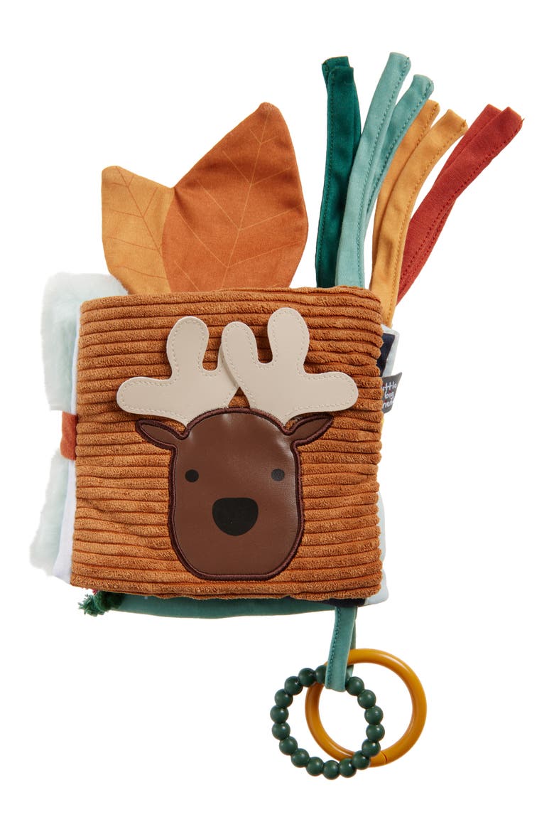 Forest 2-in-1 Sensory Book, Main, color, BROWN