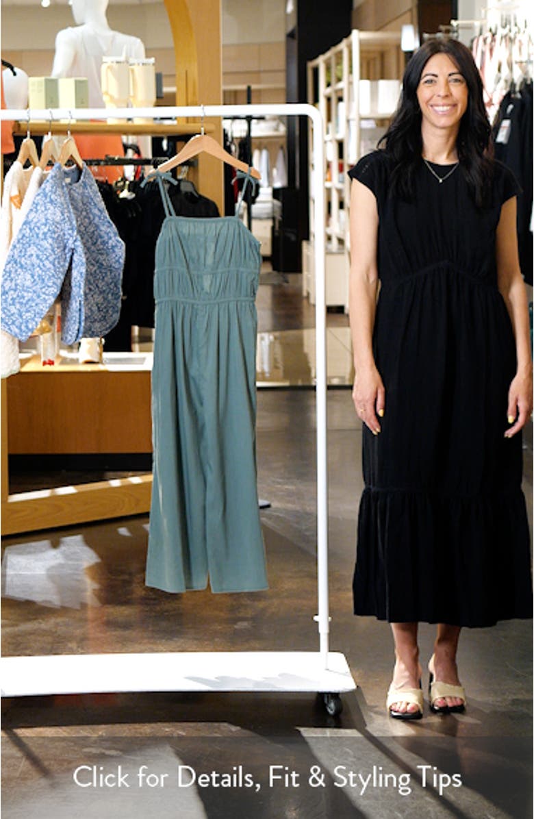 Kids' Bow Strap Jumpsuit, sales video thumbnail