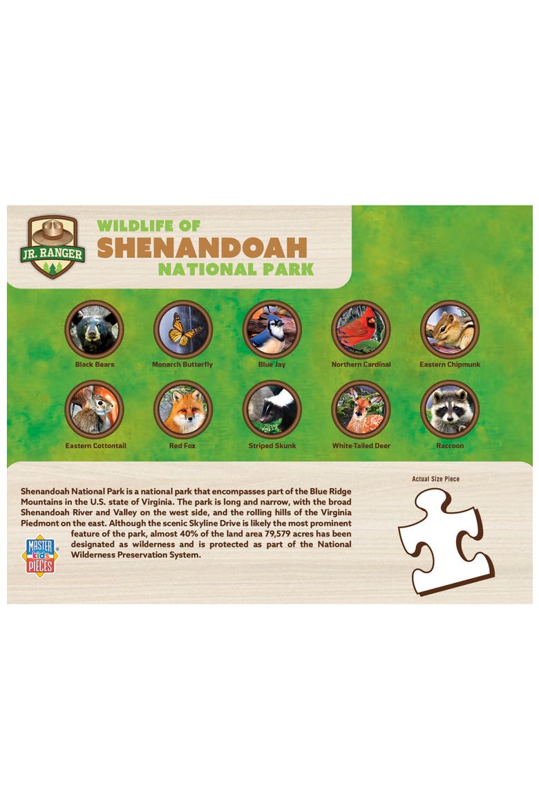 Wildlife of Shenandoah 100pc Puzzle, Alternate, color, Multicolor