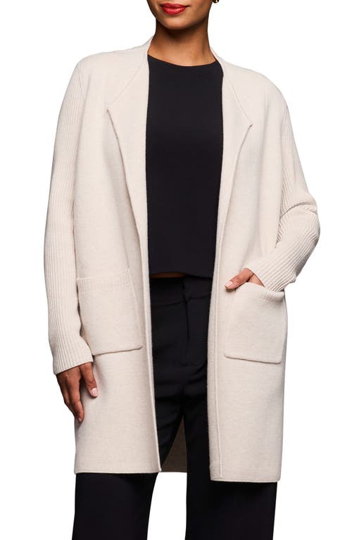 Nic + Zoe Nic+zoe Juliette Wool & Cashmere Coat In Neutral