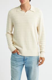 rag & bone Harvey Johnny Collar Relaxed Polo