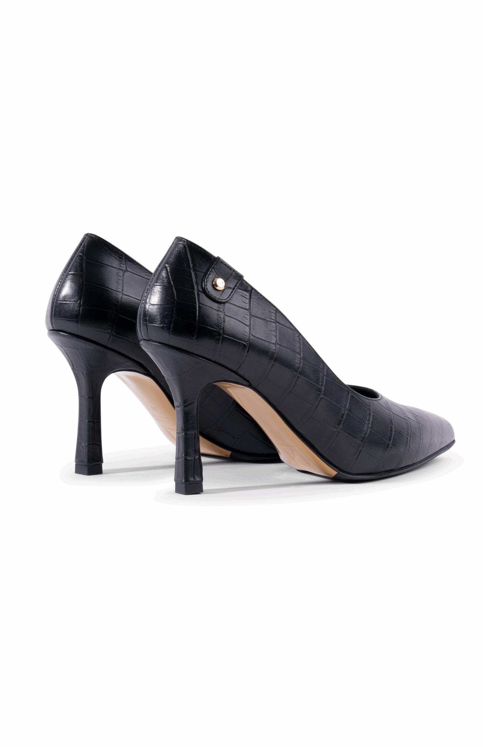 Stinaa.J Maya Pump 9 cm, Alternate, color, Black Leather
