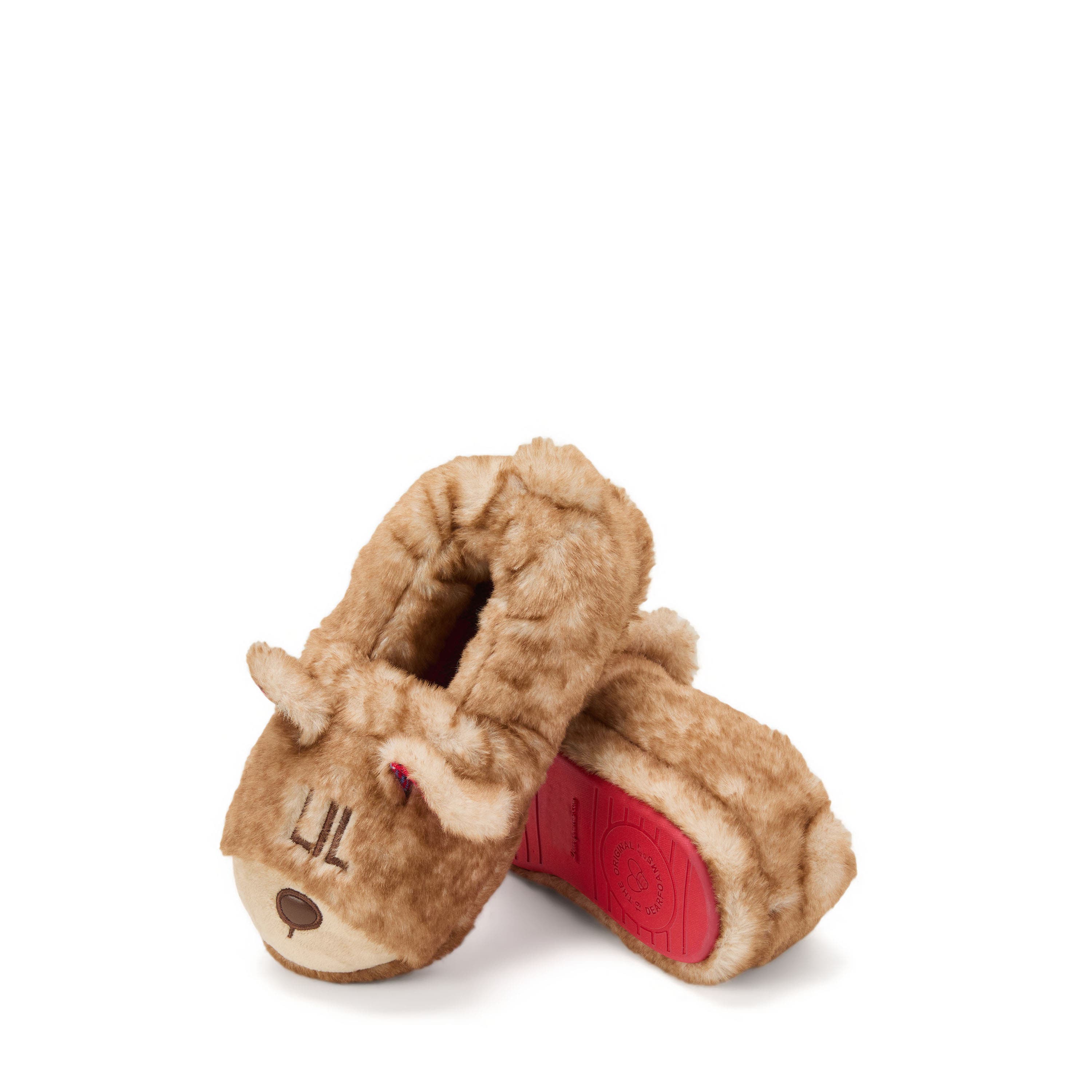 DEARFOAMS Lil Bear Closed Back Slipper, Alternate, color, Frost