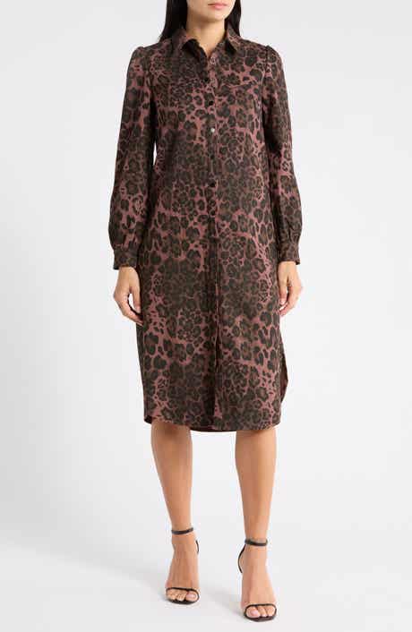 Marlowe Long Sleeve Shirtdress