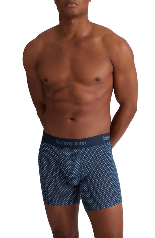 Tommy John Second Skin 6-inch Boxer Briefs In Blue