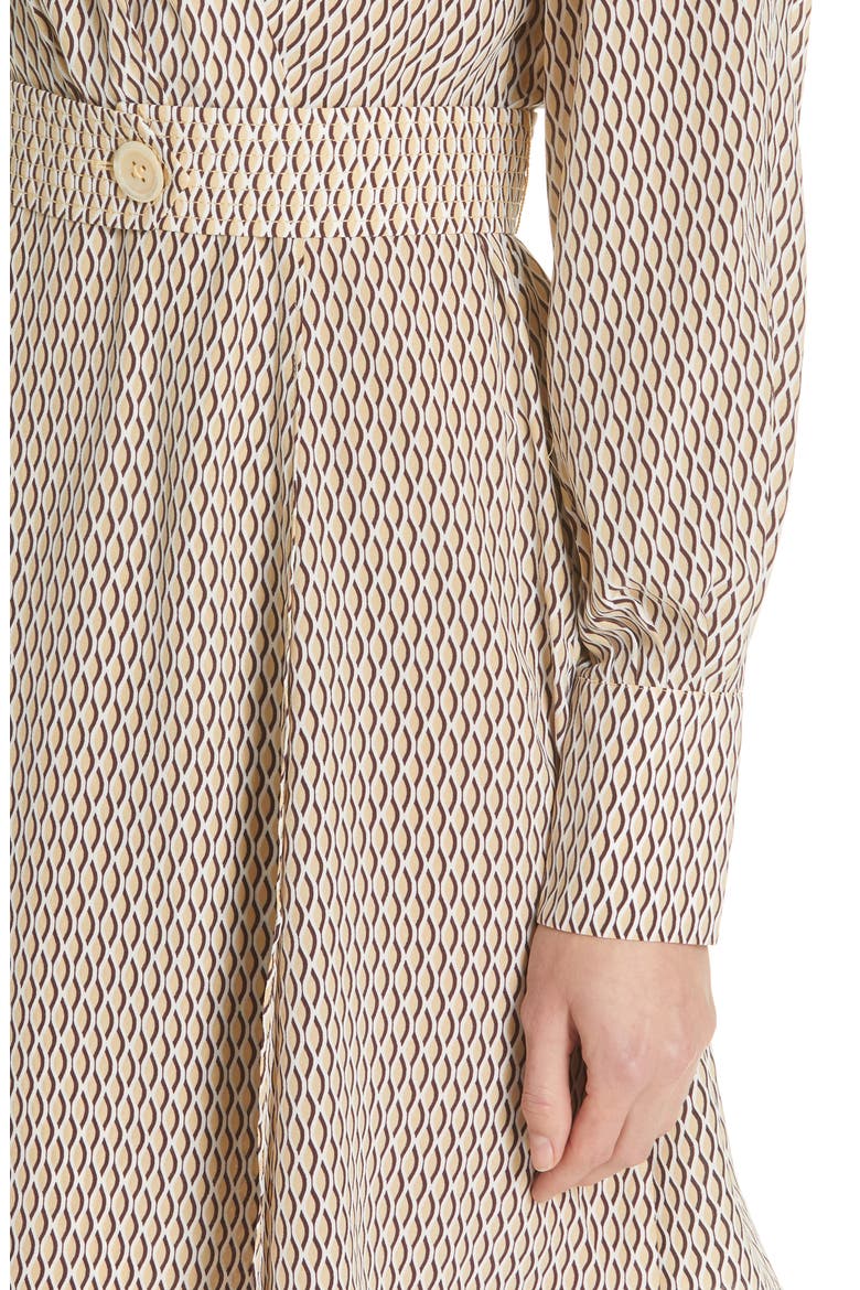 Fanetta Belted Faux Wrap Dress, Alternate, color, MULTI