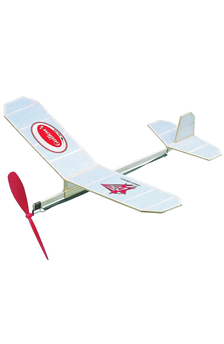 Guillow's Build N Fly Model Kit, Cadet 4000, Level 2 Learning Series, Diy Set, Alternate, color, Multicolored