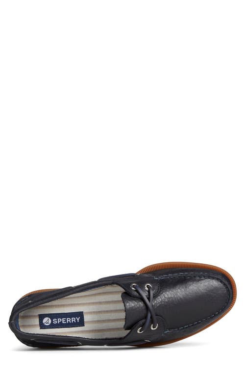 Sperry Authentic Original 2-eye Boat Shoe In Navy