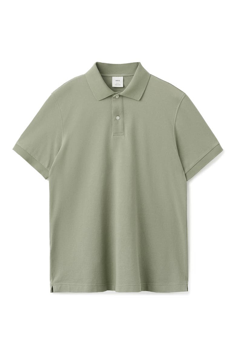 Regular Fit Cotton Piqué Polo, Alternate, color, MINT GREEN
