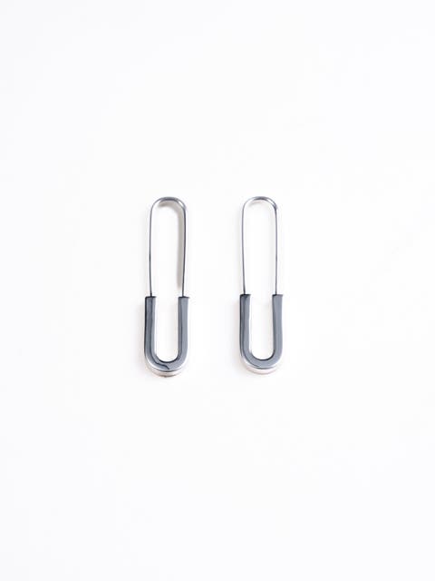 Theo Paper Clip Earrings