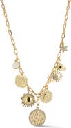 SPHERA MILANO Crystal Charm Pendant Necklace