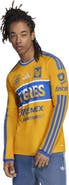 adidas Men's adidas Gold Tigres UANL 2026/27 Home Replica Long Sleeve Jersey