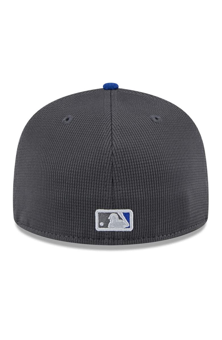 New Era Men's New Era  Gray/Royal New York Mets 2025 Batting Practice 59FIFTY Fitted Hat, Alternate, color, 