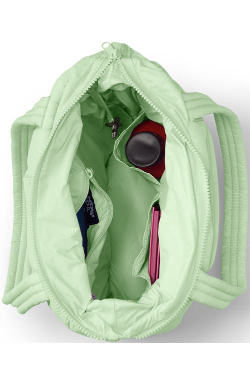 Lands' End Wanderweight Ultralight Packable Tote Bag In Icy Mint Green