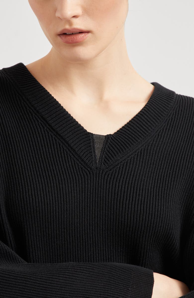 Brunello Cucinelli Sweater with monili, Alternate, color, 