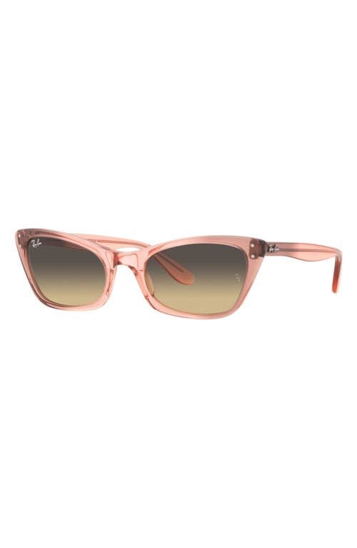 RAY BAN RAY-BAN LADY BURBANK 55MM CAT EYE SUNGLASSES