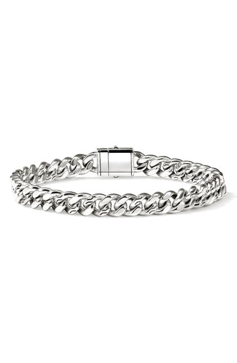 Curb Chain Bracelet, 7mm