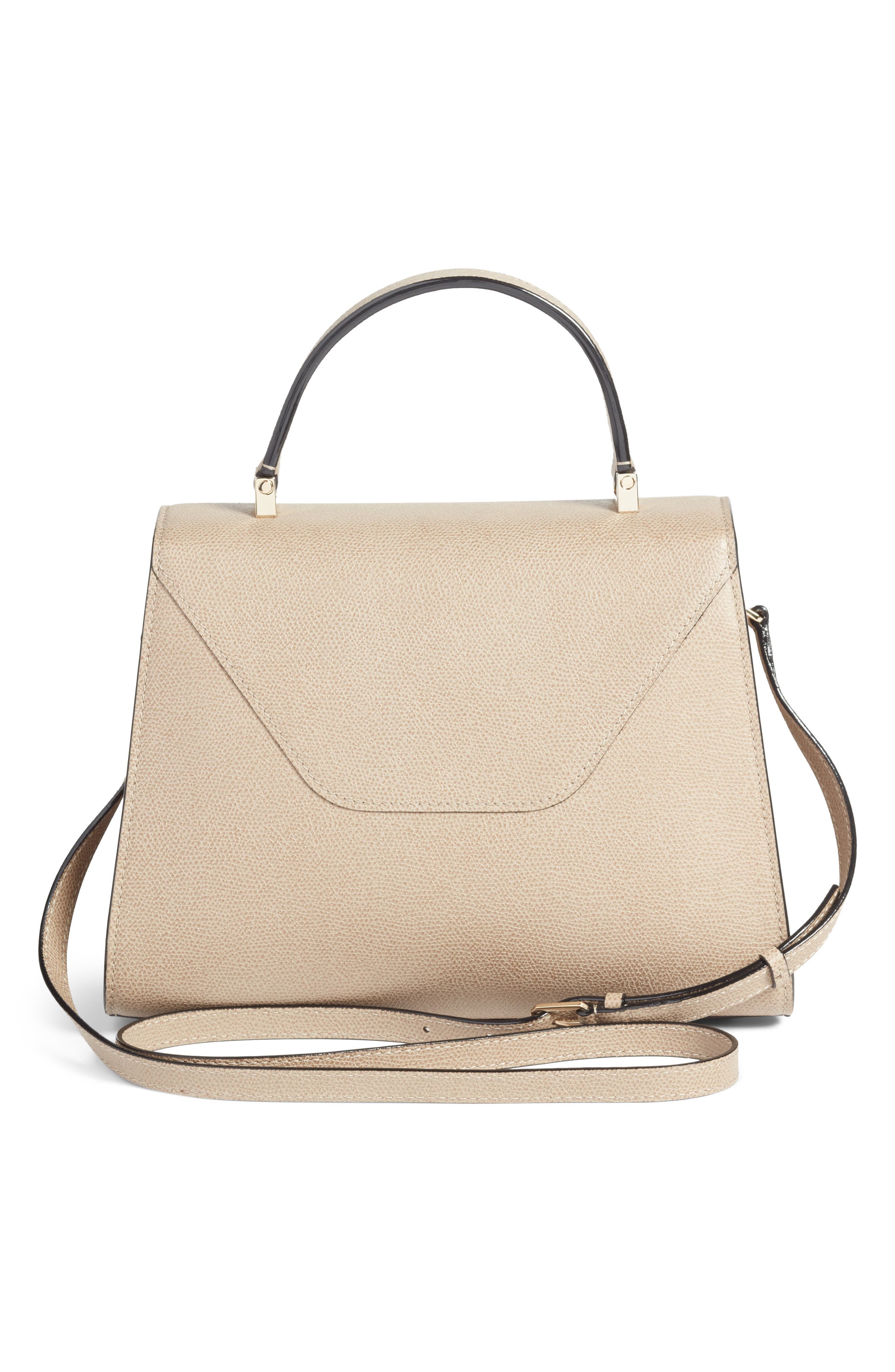 Valextra Iside Mini Top Handle Bag, Alternate, color, 