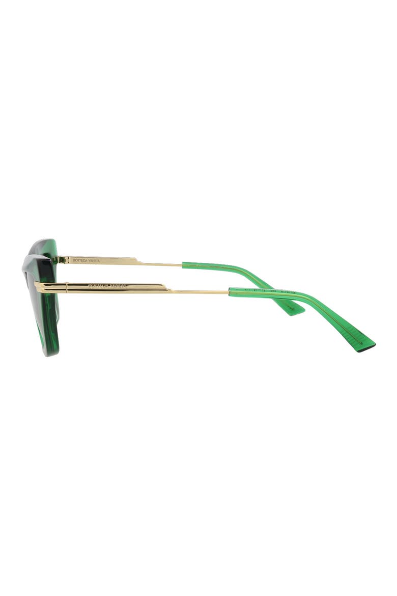 54mm Cat Eye Sunglasses, Alternate, color, GREEN GOLD GREEN