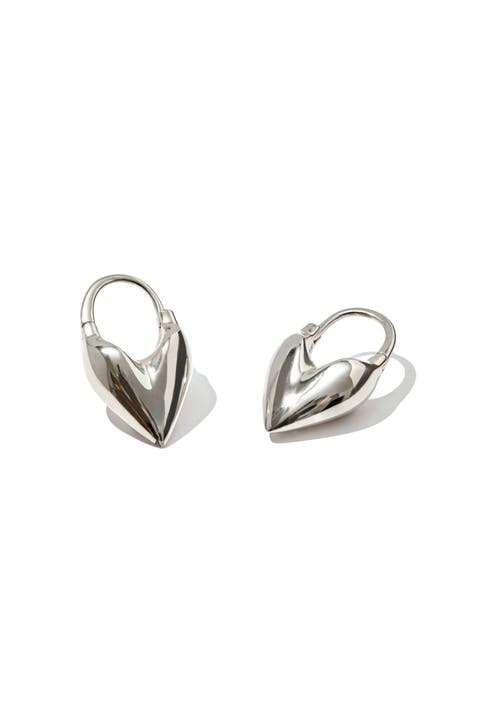 Roscida Heart Hoop Earrings