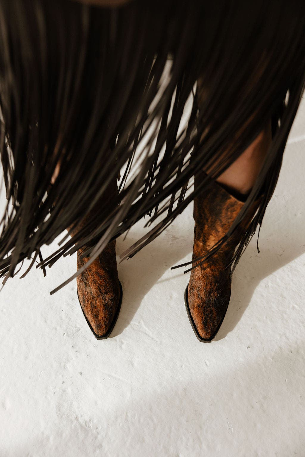 NEW AMENDMENT Olsson Texan Boot in Calf Hair, Alternate, color, Fawn