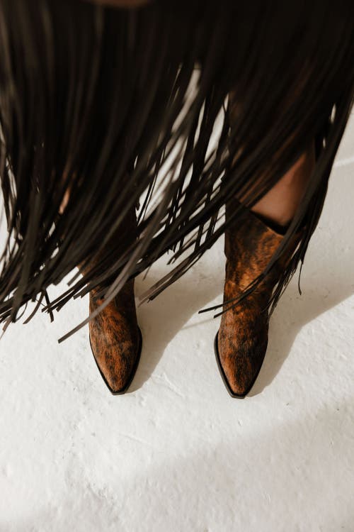 New Amendment Olsson Texan Wide Calf Boot In Brown