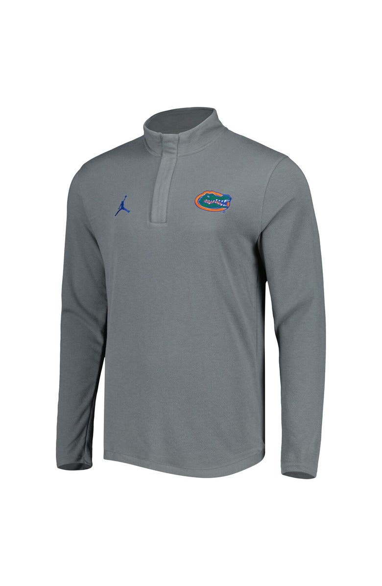 Jordan Brand Men's Jordan Brand Anthracite Florida Gators Team Half-Zip Top, Alternate, color, 