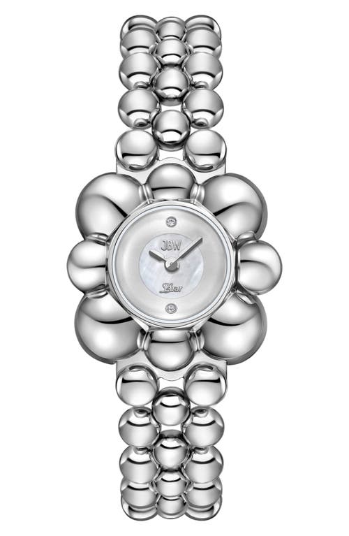 Jbw X Luar Atmosphere Two-tone Bracelet Watch, 30mm In Stainless Steel