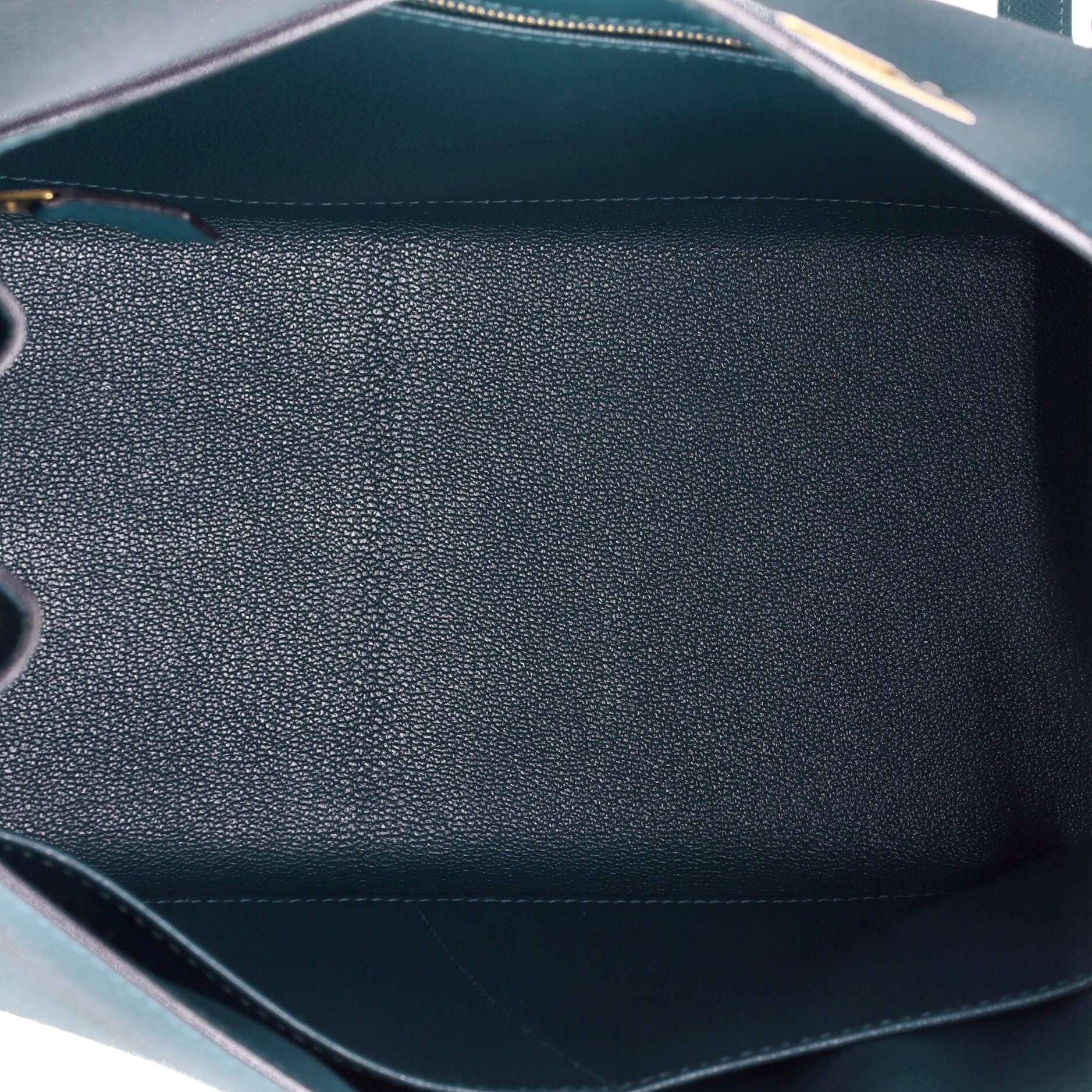 Pre-Owned Hermes Kelly Handbag Blue Epsom with Gold Hardware 32, Alternate, color, Colvert