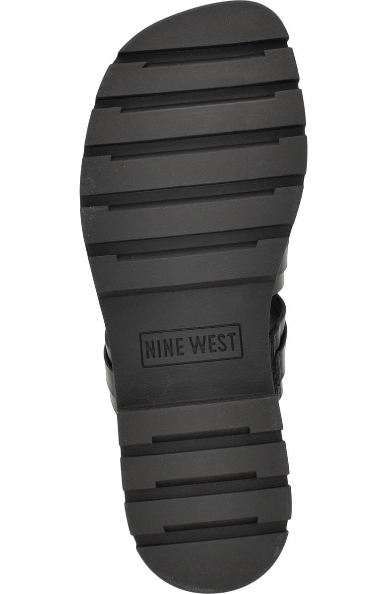 Nine West Cazz Platform Slide Sandal, Alternate, color,