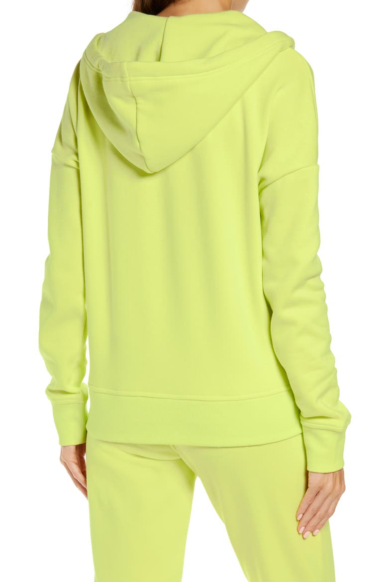 Gertie Full Zip Hoodie, Alternate, color, SUNNY LIME