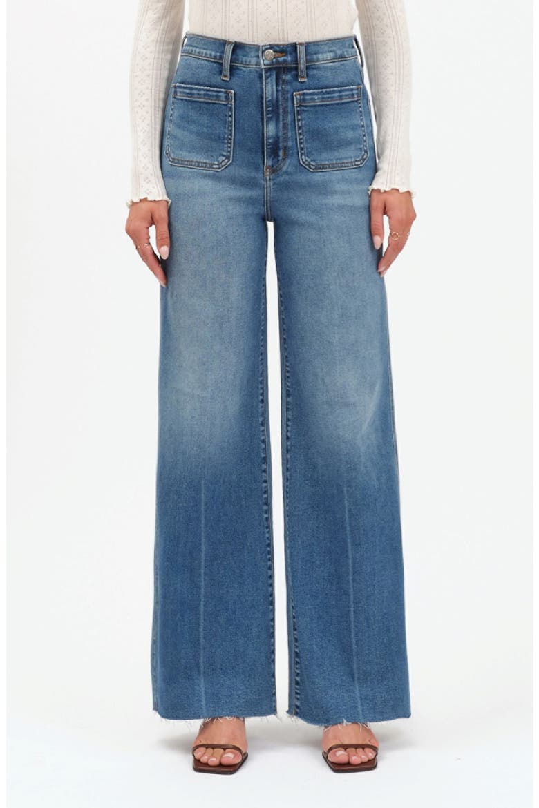 Far Out High Waist Jeans, Main, color, VINTAGE CITY